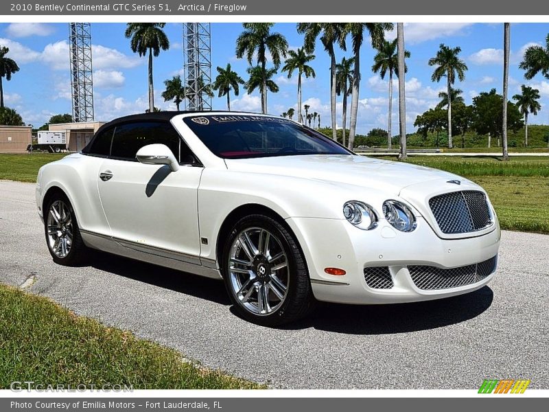  2010 Continental GTC Series 51 Arctica