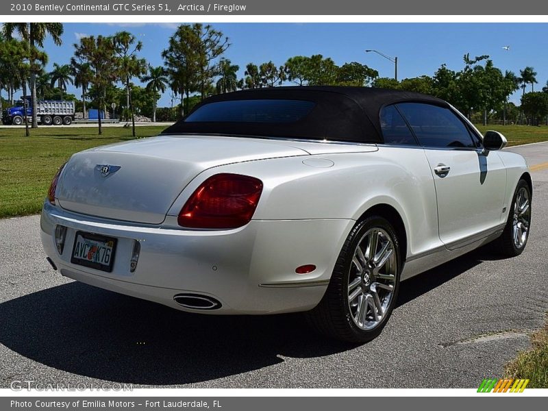 Arctica / Fireglow 2010 Bentley Continental GTC Series 51