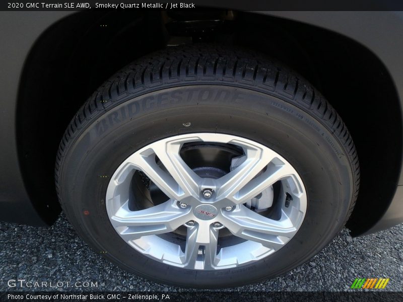 Smokey Quartz Metallic / Jet Black 2020 GMC Terrain SLE AWD