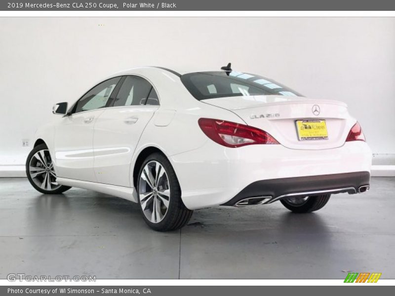 Polar White / Black 2019 Mercedes-Benz CLA 250 Coupe
