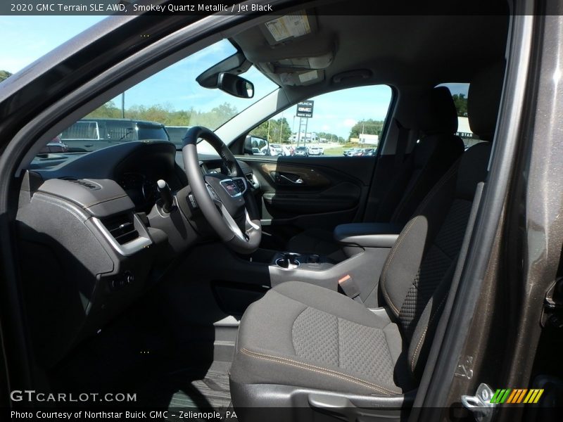 Smokey Quartz Metallic / Jet Black 2020 GMC Terrain SLE AWD