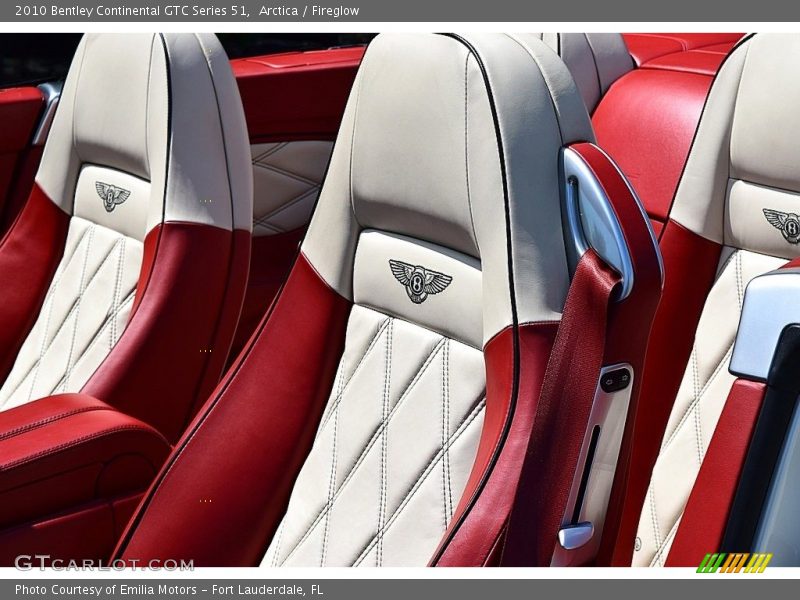 Front Seat of 2010 Continental GTC Series 51