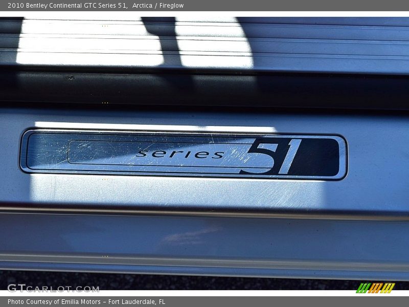  2010 Continental GTC Series 51 Logo