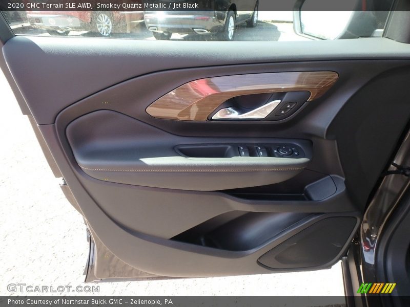 Smokey Quartz Metallic / Jet Black 2020 GMC Terrain SLE AWD