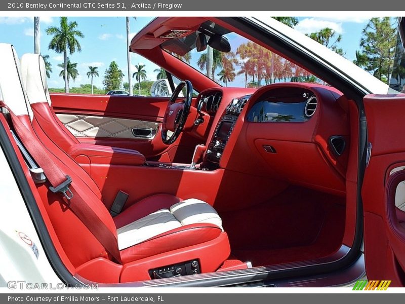 Front Seat of 2010 Continental GTC Series 51