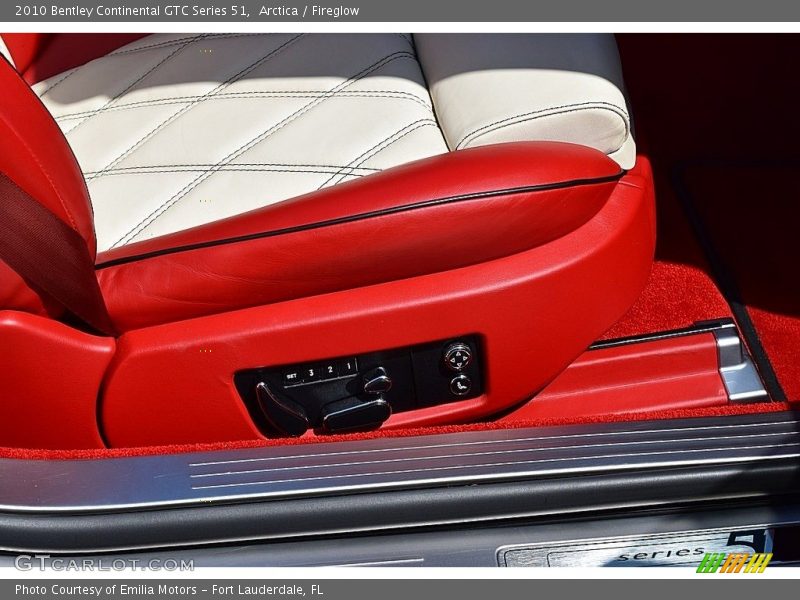 Front Seat of 2010 Continental GTC Series 51
