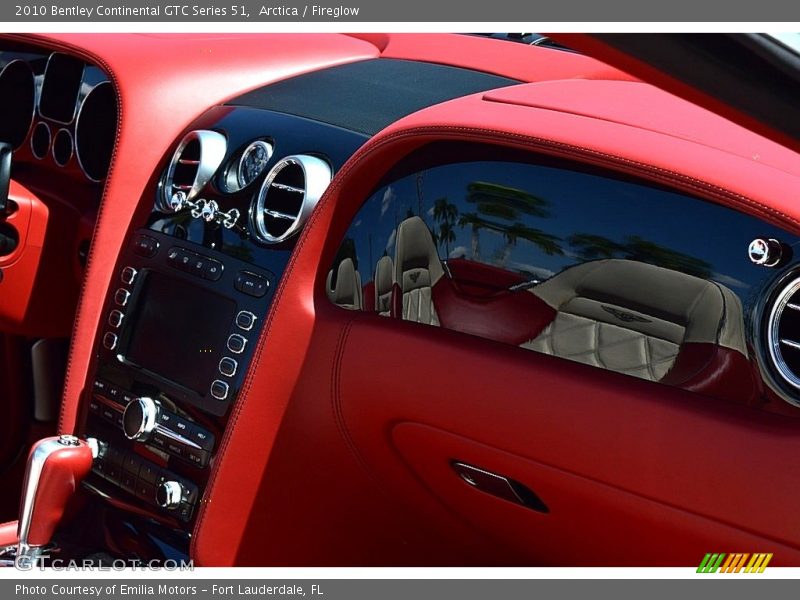 Dashboard of 2010 Continental GTC Series 51