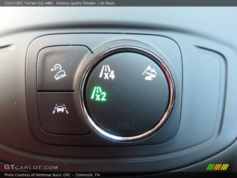 Smokey Quartz Metallic / Jet Black 2020 GMC Terrain SLE AWD