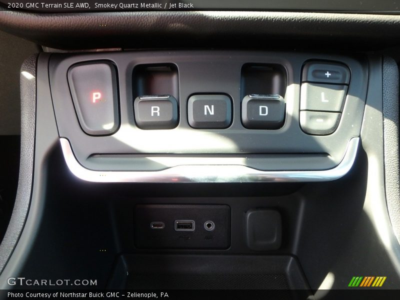 Smokey Quartz Metallic / Jet Black 2020 GMC Terrain SLE AWD