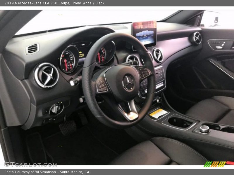 Polar White / Black 2019 Mercedes-Benz CLA 250 Coupe