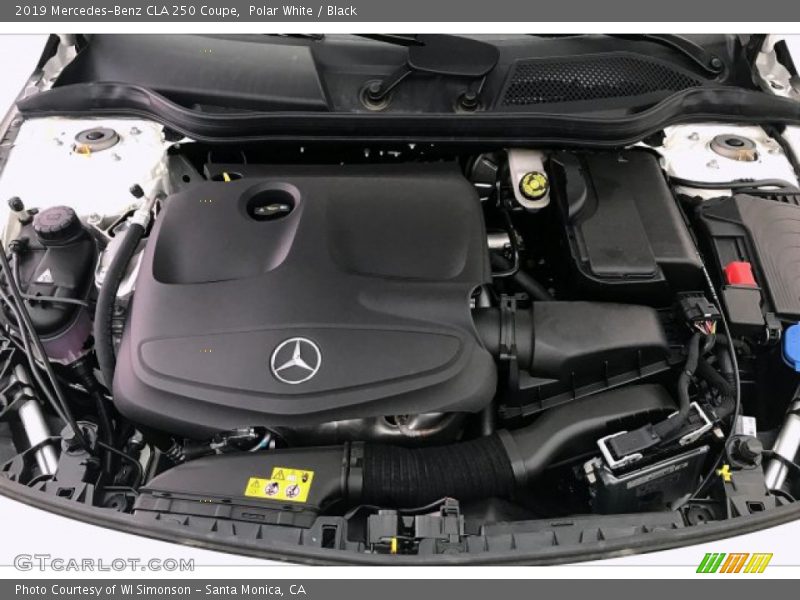 Polar White / Black 2019 Mercedes-Benz CLA 250 Coupe