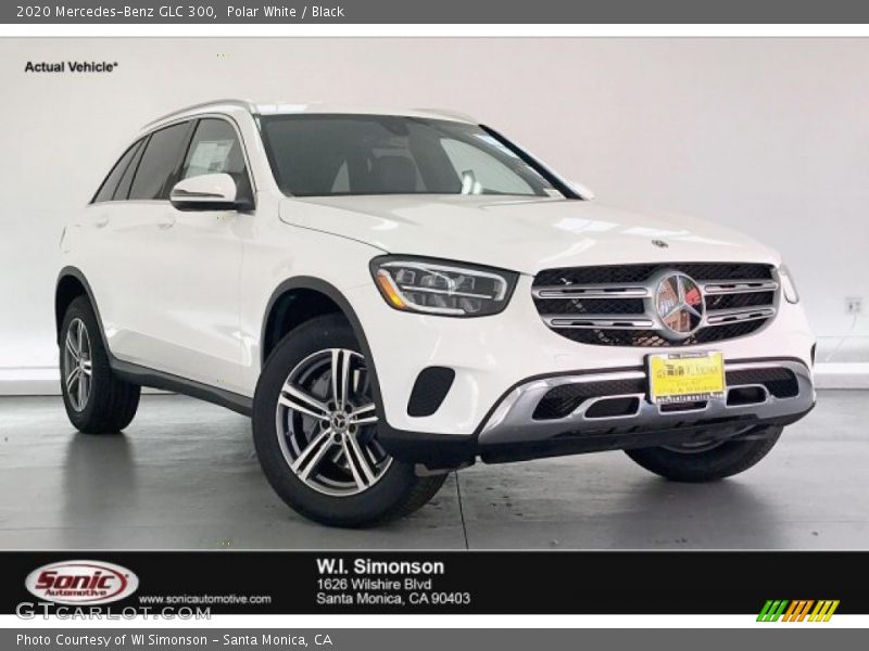 Polar White / Black 2020 Mercedes-Benz GLC 300