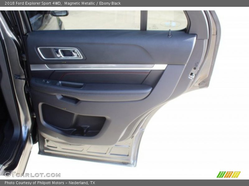 Magnetic Metallic / Ebony Black 2018 Ford Explorer Sport 4WD