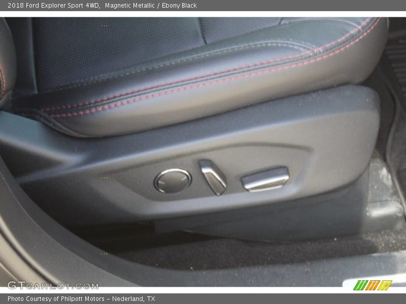 Magnetic Metallic / Ebony Black 2018 Ford Explorer Sport 4WD
