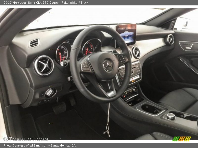 Polar White / Black 2019 Mercedes-Benz CLA 250 Coupe