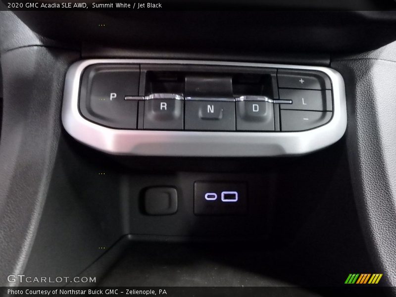 Summit White / Jet Black 2020 GMC Acadia SLE AWD