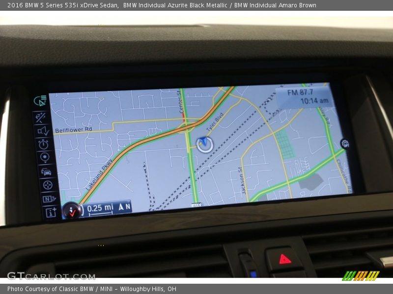 Navigation of 2016 5 Series 535i xDrive Sedan