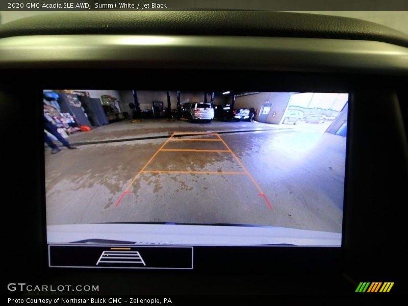 Summit White / Jet Black 2020 GMC Acadia SLE AWD