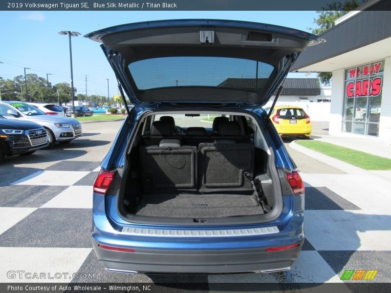 Blue Silk Metallic / Titan Black 2019 Volkswagen Tiguan SE