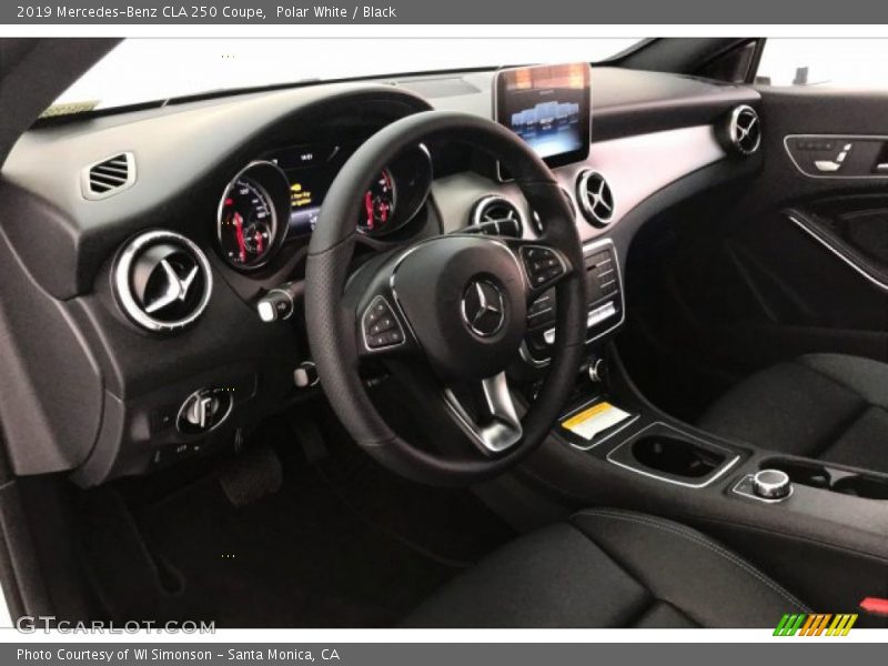 Polar White / Black 2019 Mercedes-Benz CLA 250 Coupe