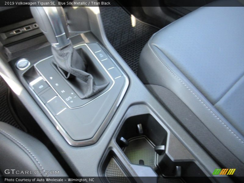 Blue Silk Metallic / Titan Black 2019 Volkswagen Tiguan SE
