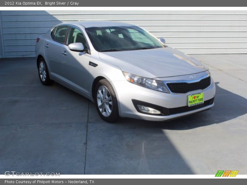 Bright Silver / Gray 2012 Kia Optima EX