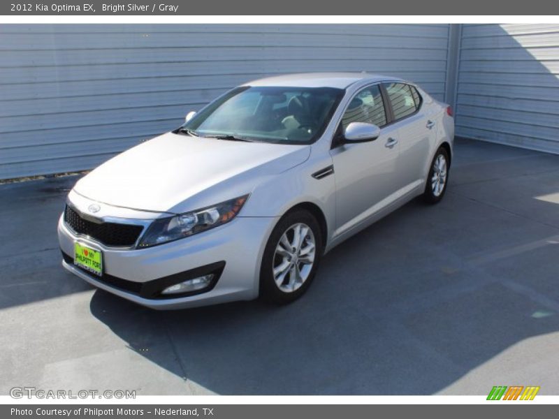 Bright Silver / Gray 2012 Kia Optima EX