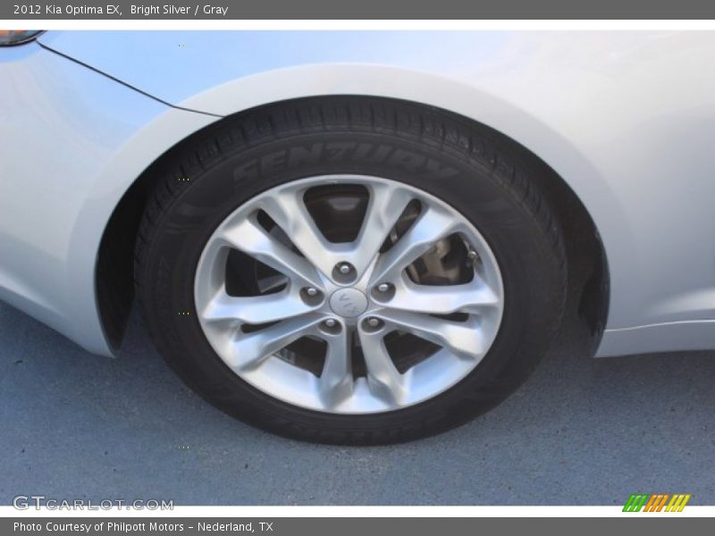 Bright Silver / Gray 2012 Kia Optima EX