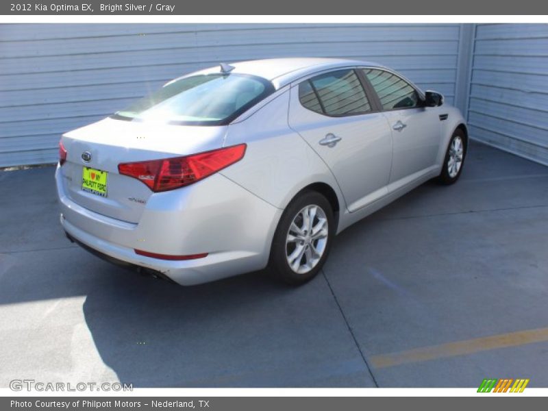 Bright Silver / Gray 2012 Kia Optima EX