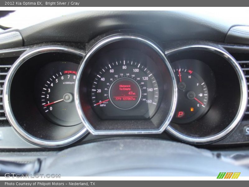 Bright Silver / Gray 2012 Kia Optima EX