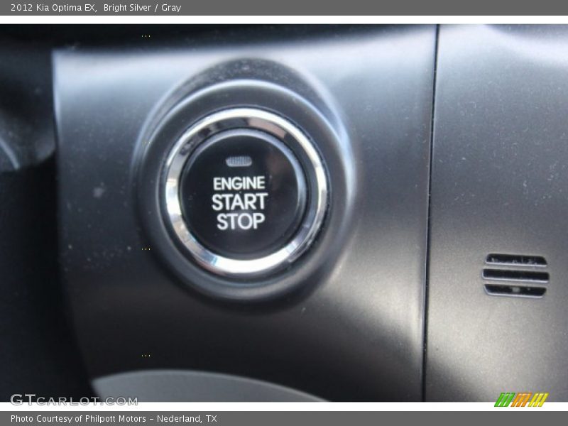 Bright Silver / Gray 2012 Kia Optima EX
