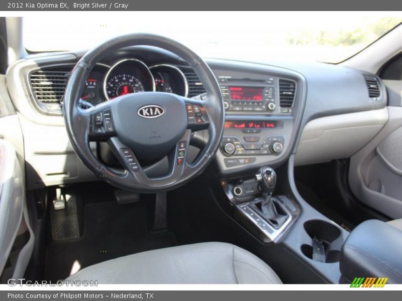 Bright Silver / Gray 2012 Kia Optima EX