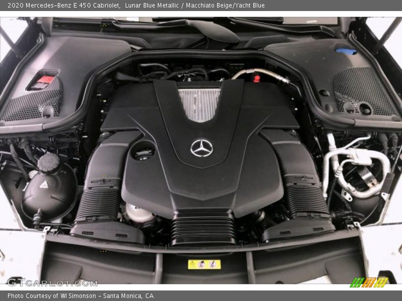  2020 E 450 Cabriolet Engine - 3.0 Liter Turbocharged DOHC 24-Valve VVT V6