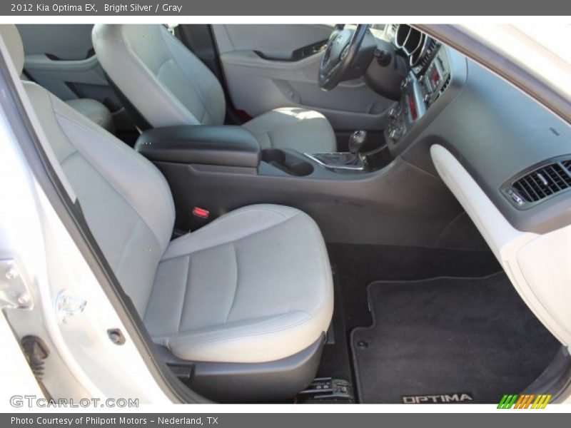 Bright Silver / Gray 2012 Kia Optima EX