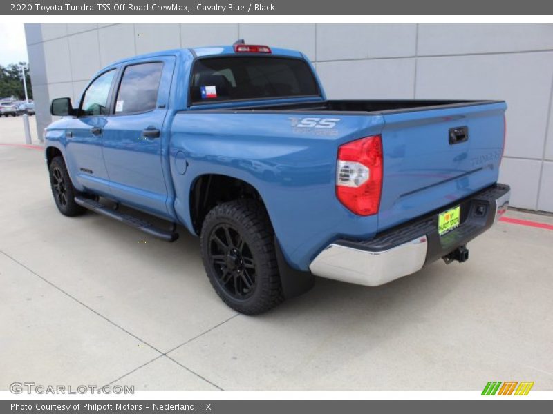 Cavalry Blue / Black 2020 Toyota Tundra TSS Off Road CrewMax