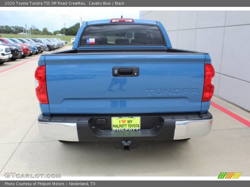 Cavalry Blue / Black 2020 Toyota Tundra TSS Off Road CrewMax