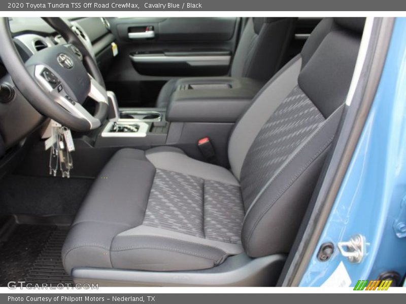 Cavalry Blue / Black 2020 Toyota Tundra TSS Off Road CrewMax