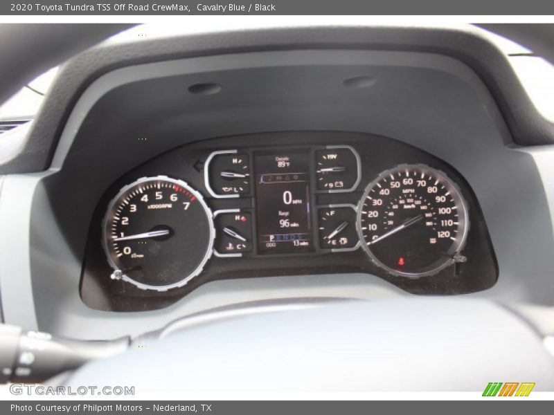 Cavalry Blue / Black 2020 Toyota Tundra TSS Off Road CrewMax