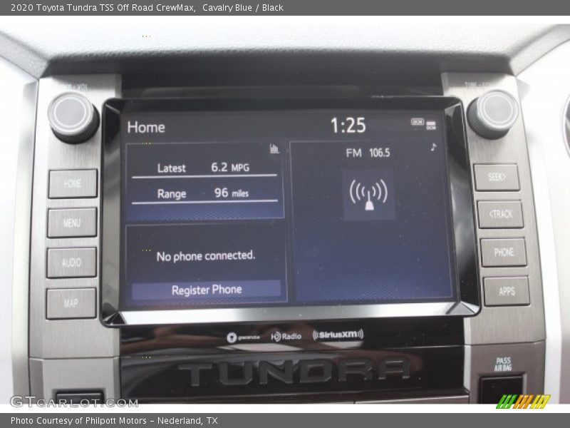 Cavalry Blue / Black 2020 Toyota Tundra TSS Off Road CrewMax