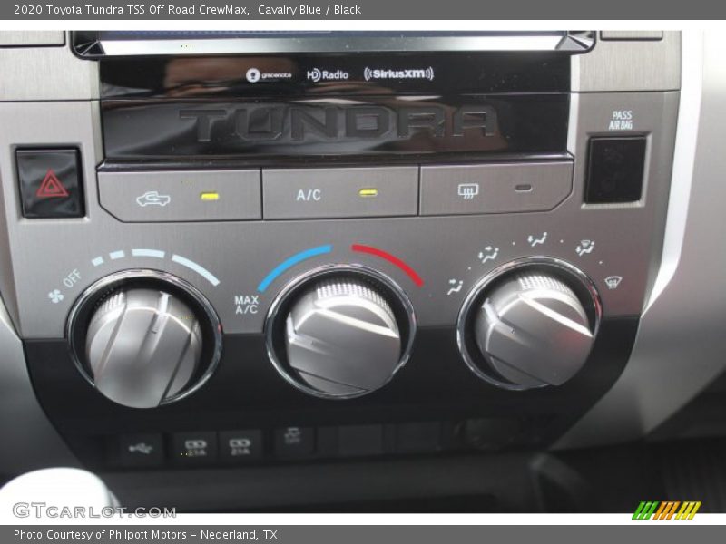 Cavalry Blue / Black 2020 Toyota Tundra TSS Off Road CrewMax