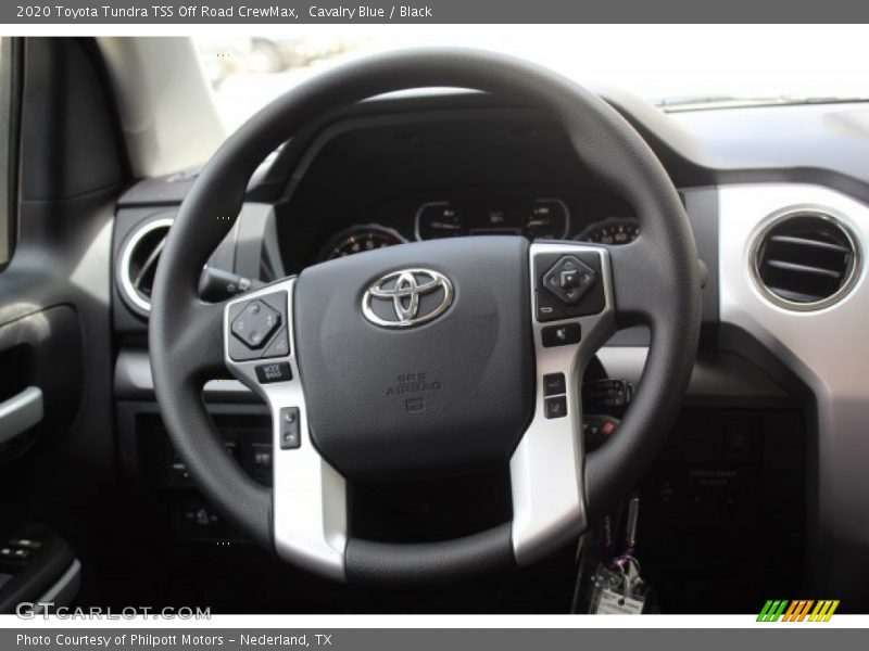 Cavalry Blue / Black 2020 Toyota Tundra TSS Off Road CrewMax