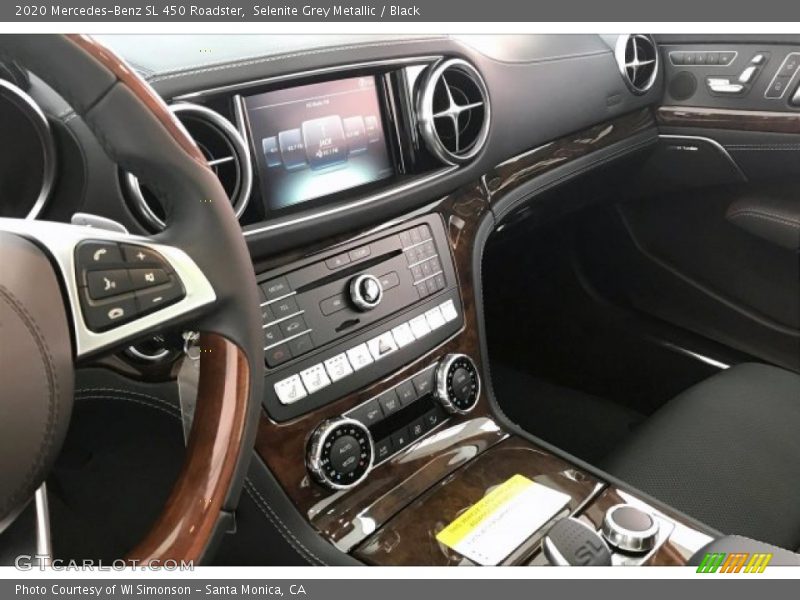 Selenite Grey Metallic / Black 2020 Mercedes-Benz SL 450 Roadster