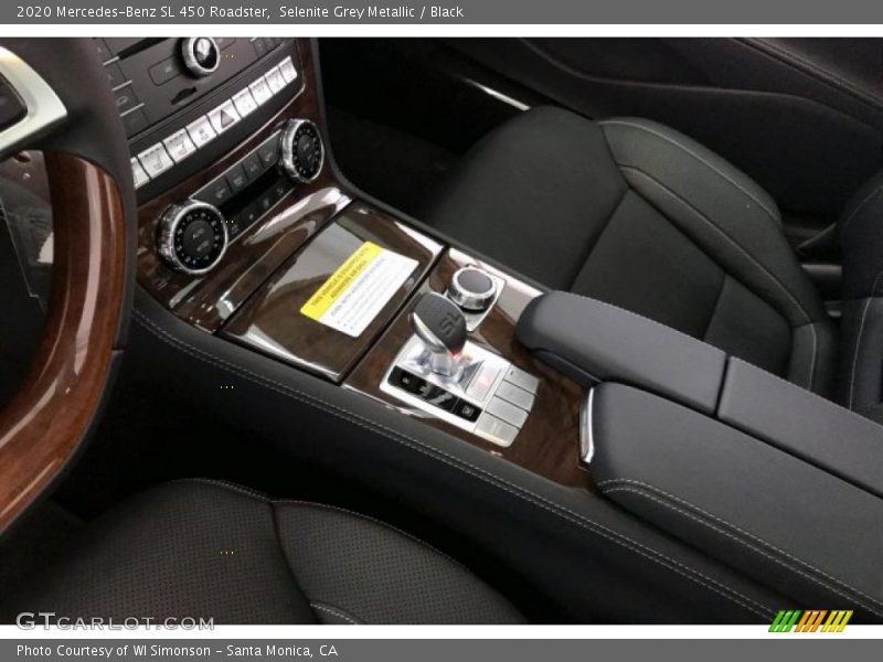 Selenite Grey Metallic / Black 2020 Mercedes-Benz SL 450 Roadster