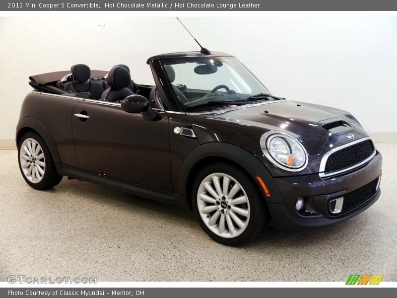 Hot Chocolate Metallic / Hot Chocolate Lounge Leather 2012 Mini Cooper S Convertible