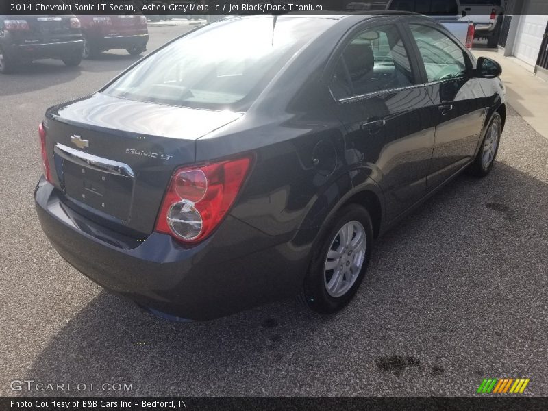Ashen Gray Metallic / Jet Black/Dark Titanium 2014 Chevrolet Sonic LT Sedan