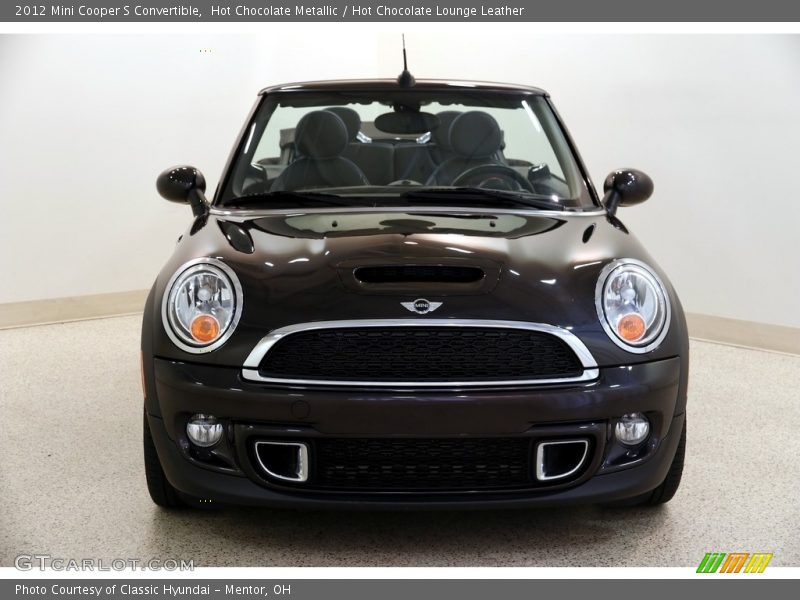 Hot Chocolate Metallic / Hot Chocolate Lounge Leather 2012 Mini Cooper S Convertible