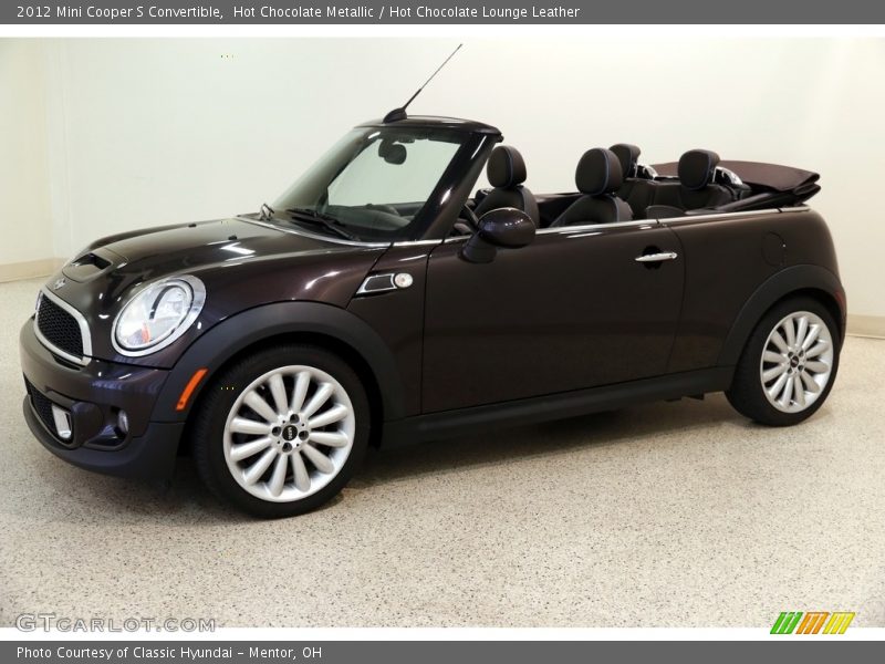 Hot Chocolate Metallic / Hot Chocolate Lounge Leather 2012 Mini Cooper S Convertible