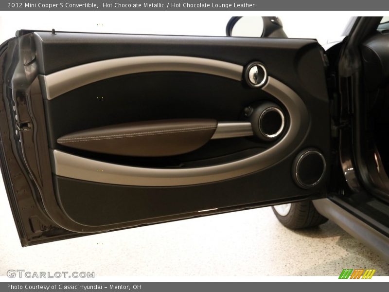 Hot Chocolate Metallic / Hot Chocolate Lounge Leather 2012 Mini Cooper S Convertible