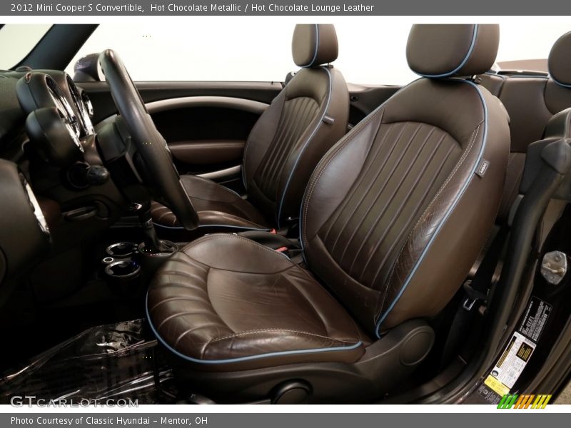 Hot Chocolate Metallic / Hot Chocolate Lounge Leather 2012 Mini Cooper S Convertible