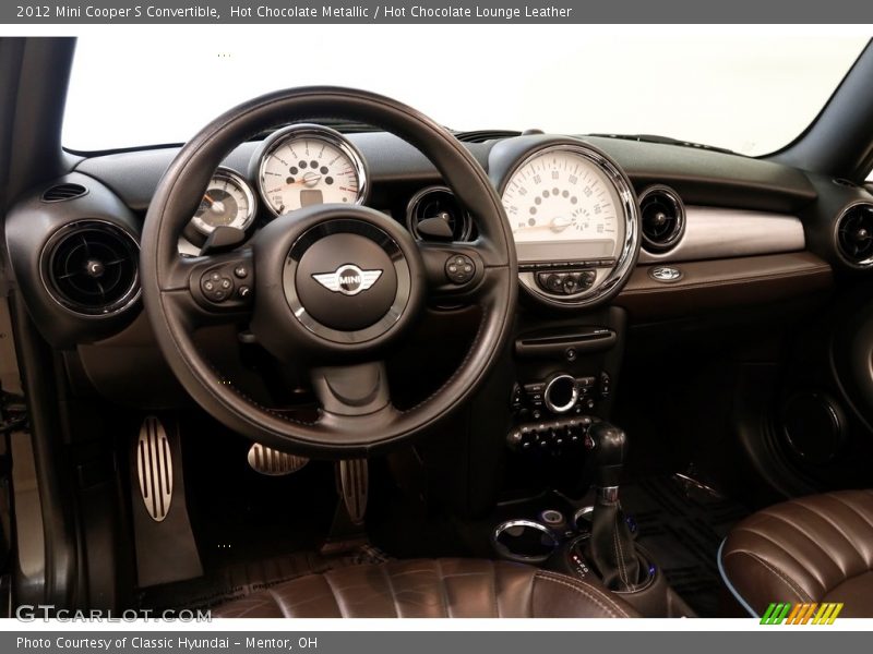 Hot Chocolate Metallic / Hot Chocolate Lounge Leather 2012 Mini Cooper S Convertible